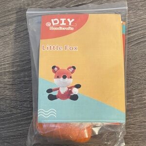 Little Fox Stuffed Animal Kit - Orange and Black